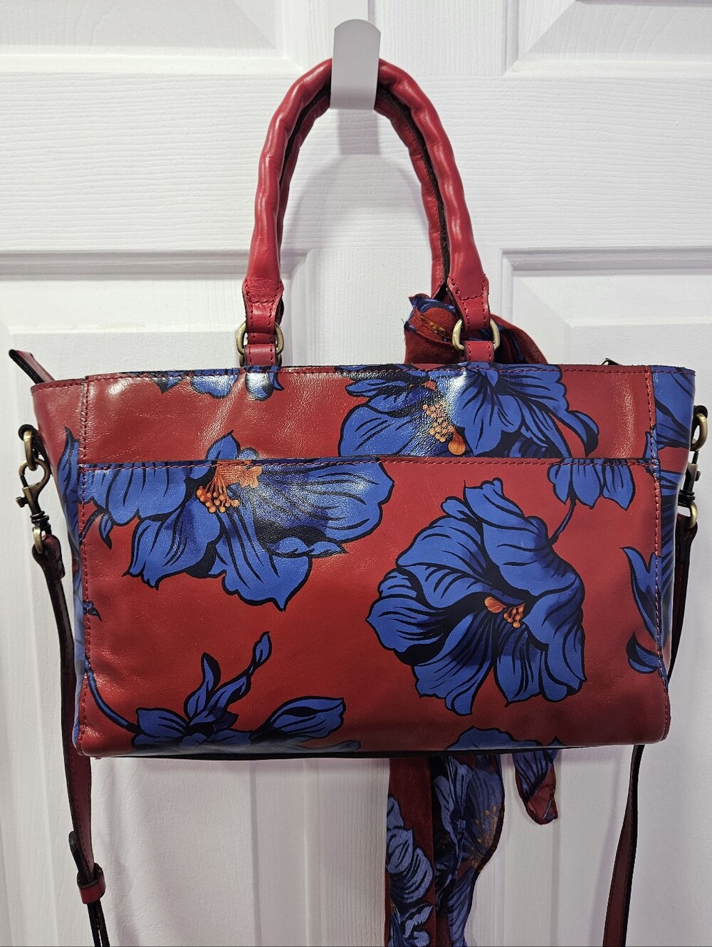 Patricia Nash 2 PC SET - Aileen Satchel with Floral Print Scarf - Picture 9 of 12